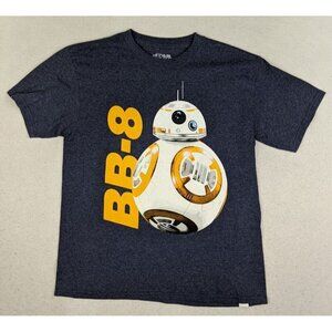 Star Wars Boys Girls T-shirt Short Sleeve Graphic BB-8 Size Med